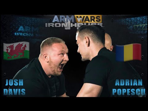 ADRIAN POPESCU Vs. JOSHUA DAVIS - ARM WARS ‘IRON HOUSE 2’
