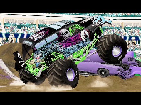 20 Truck Superstar Challenge Freestyle - BeamNG.Drive Monster Jam