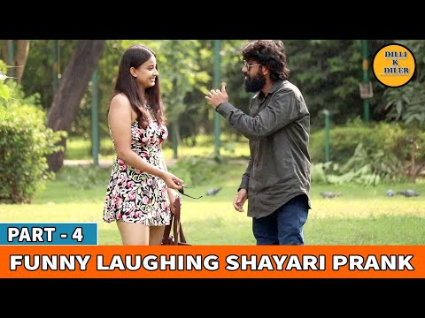 FUNNY LAUGHING SHAYARI PRANK PART - 4 || EPISODE - 37 || CUTE REACTION'S || DILLI K DILER