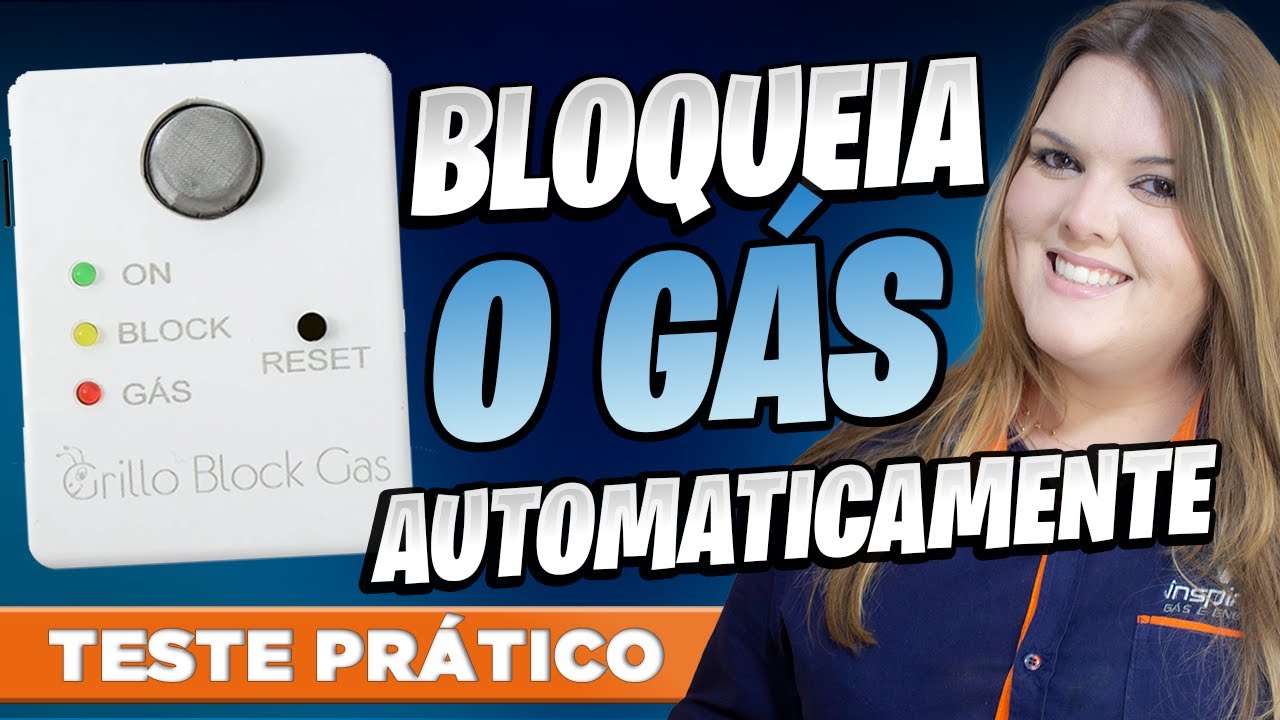 Contra Vazamento de Gás : Grilo Block  - Veja como Instalar e deixar sua residência segura!