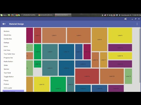 JavaFx JFoenix Tutorial #13 : Running The JFoenix Demo