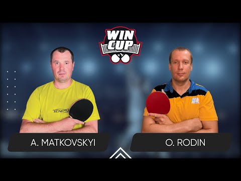19:00 Andrii Matkovskyi - Oleksii Rodin West 5 WIN CUP 15.07.2024 | Table Tennis WINCUP