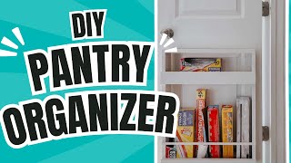 DIY Pantry Door Organizer: The Secret to an Organized Pantry!