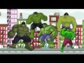 Superhero Hulk Finger Family Song TV Nursery Rhymes For Children