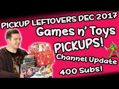 Pickup Leftovers #2 Retro Video Games & Vintage Toys - Ed's Retro Geek out