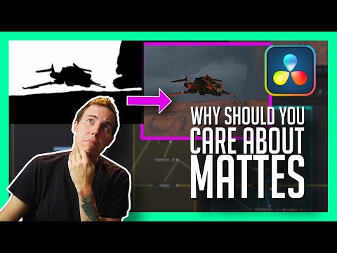 What is a Matte? - Blackmagic Fusion Basics Tutorial for Beginners