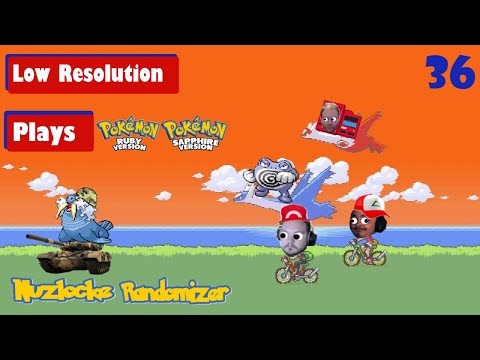 No funny business. | Pokemon Ruby/Sapphire Nuzlocke Randomizer! | Ep. #36 | Low Resolution Plays