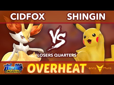 CGL | Cidfox (Braixen) vs L|U Shingin (Pikachu, Pikachu Libre) - Overheat 2.0 LQ