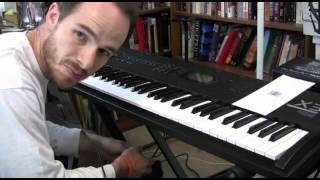 Video thumbnail for Korg X3 Keyboard Review Demo with worship leader Jared Stepp by pastorjaredstepp