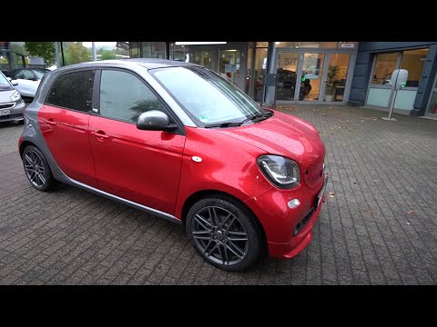 Sharp RED: Smart Brabus Forfour 2020. DSG and great sound system.