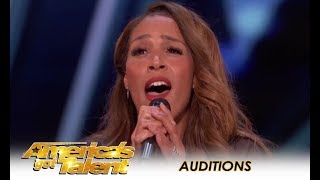Glennis Grace: STUNNING 39-Year-Old Singer Tribute To Whitney Houston! | America&#39;s Got Talent 2018