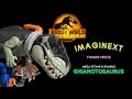 Jurassic World Imaginext Fisher Price MEGA STOMP RUMBLE GIGANOTOSAURUS