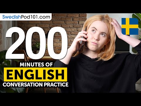 200 Minutes of Swedish Conversation Practice - Improve Speaking Skills