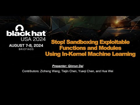 Stop! Sandboxing Exploitable Functions and Modules Using In-Kernel Machine Learning