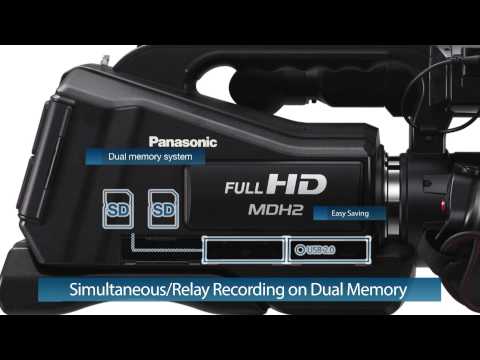 Panasonic Full-HD Camcorder HC-MDH2