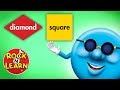 Diamonds And Squares From Colors Shapes Counting