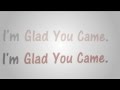 Glad You - Came - Megan Nicole Cover (The Wanted) Lyrics