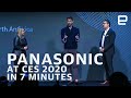 Panasonic at CES 2020 in 7 minutes