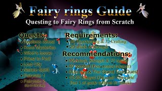 [OSRS] Unlocking Fairy Rings from Scratch Pt 1 - (Low level Quests)