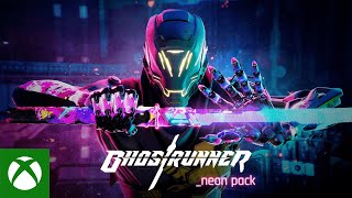 Xbox Ghostrunner Neon Pack and Wave Mode Trailer anuncio