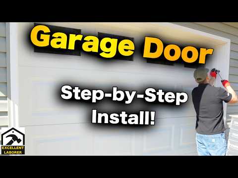 How to Install a Garage Door | Step-by-Step DIY Guide