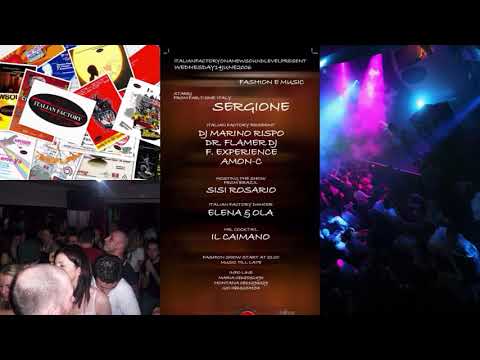 Dj Sergione @Italian Factory Dublin 06