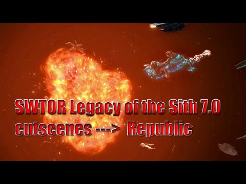 #SWTOR  Legacy of the Sith 7.0 cutscenes Republic