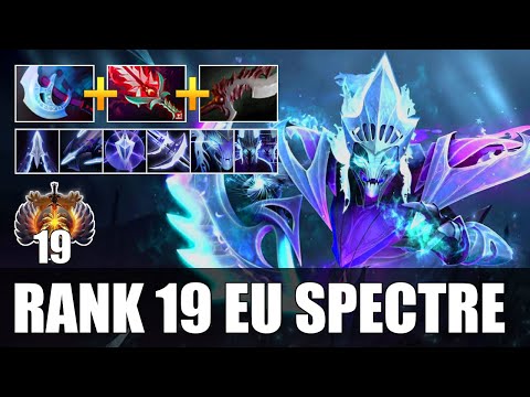 Rank 19 EU "Cooman" Imba Spectre with New Arcana | Tinker Dota 2 Gameplay