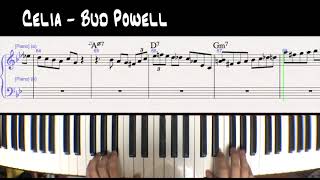 Celia - Bud Powell  Transcription