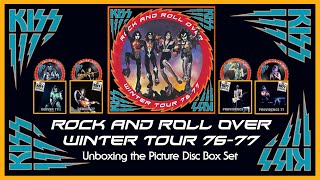 Unboxing the KISS - Rock and Roll Over Winter Tour 76-77 Picture Disc Box Set | Vinyl Community