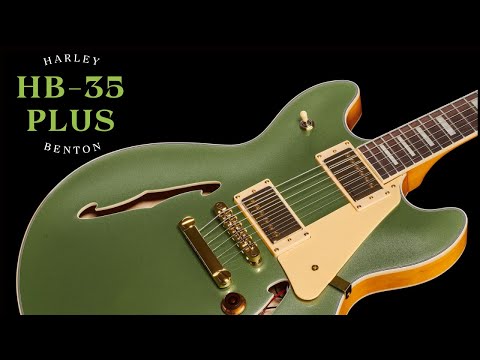Harley Benton HB-35Plus (ES-335) Electric Guitar (No Talking Soundcheck) 🎸 Totally worth the money!