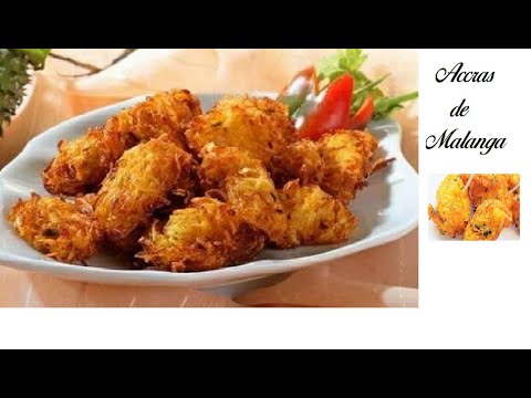 Accras de malanga façon créole haïtienne #accras #recettesimple #antillaise #cuisinehaitienne #akras