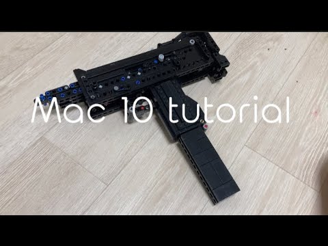 Lego mac10 tutorial / instructions by kevin183