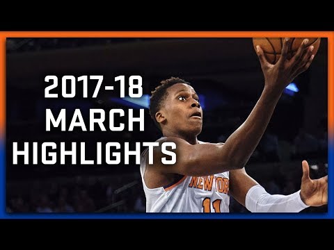 Frank Ntilikina Full March 2017-18 NBA Highlights - New York Knicks