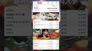 #日本株 #株初心者 #株式投資 #投資の勉強 #資産運用 #お金の勉強 #資産形成 #配当金活 #長期投資