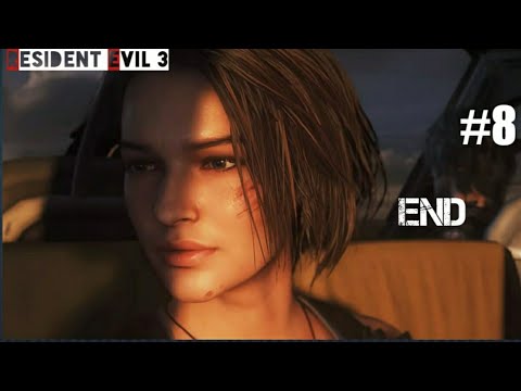RESIDENT EVIl 3 REMAKE ENDING/Final Boss Walkthrough Gameplay Part 8 (PS4)  [No Commentary]