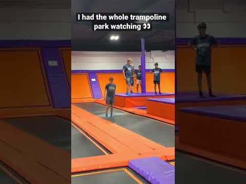 The Whole Trampoline Park Was Watching