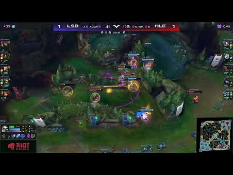 LCK HLE Morgan Quadra kill Camille (HLE vs LSB)