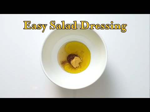 How To Make an Easy Salad Dressing Vinaigrette Using Maille Mustard!