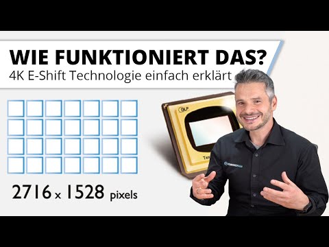 Kurz erklärt: 4K E-Shift Beamertechnologie!