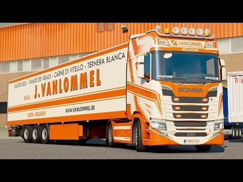 ETS2 1.30 ProMods 2.25 Scania S520 Antwerpen - Düsseldorf
