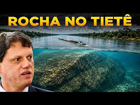 A Obra Debaixo do Rio Tietê que Pode Mudar a Rota das Cargas Até Santos