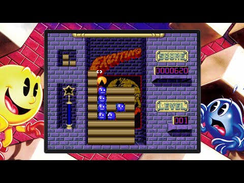 PAC-MAN MUSEUM+ Gameplay - Pac-Attack (1994)