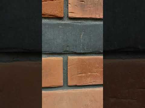 Миниатюра изображения товара Декоративный камень бетонный Petra Клинкерный кирпич 15П3 (кирпичный/темно-серый)