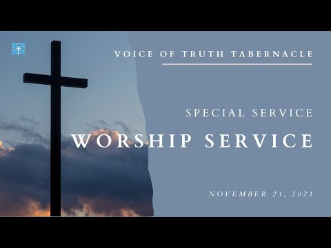 Special Worship Service | Nov 2021