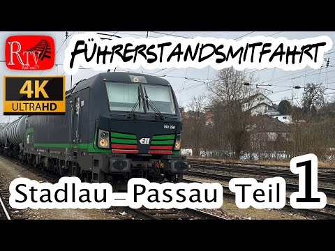 Führerstandsmitfahrt / Wien Stadlau - Passau Teil 1 /  05.02.2025
