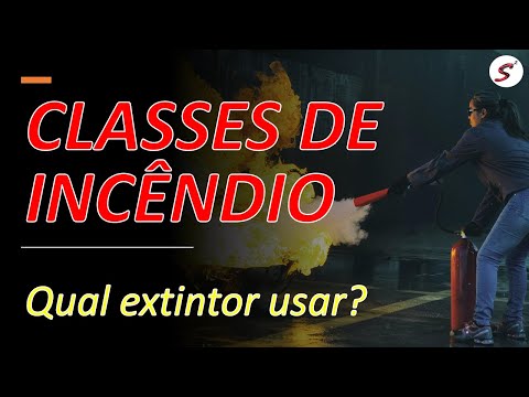 CLASSES DE INCÊNDIO - Qual extintor usar? - Segurança Simplificada