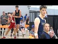 WORLD'S TALLEST TEENAGER GOT PHYSICAL in HEATED GAME!! 7'6 Olivier Rioux LEADS Comeback at Adidas!