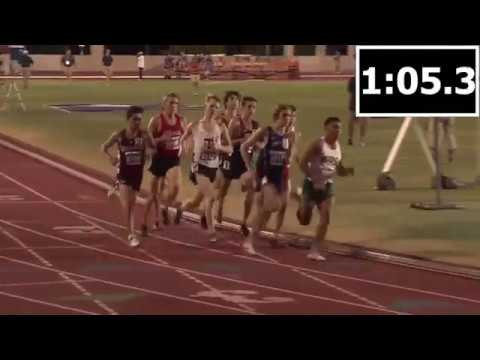 2018 Texas UIL State Meet 6A 1600m