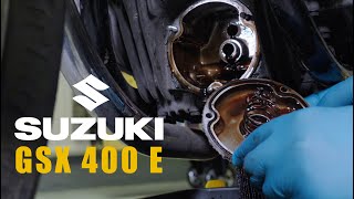 Oil Change - Suzuki GSX 400 E 1983